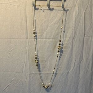 Elegant Gold Beaded Necklace